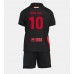 Maillot de foot Barcelona Ansu Fati #10 Extérieur vêtements enfant 2024-25 Manches Courtes (+ pantalon court)